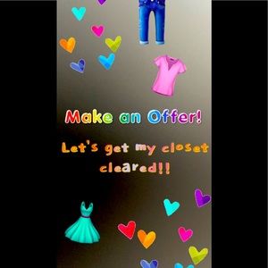 Let’s clear out my closet!!